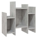 vidaXL betonszürke szerelt fa kisszekrény 60 x 26 x 60 cm
