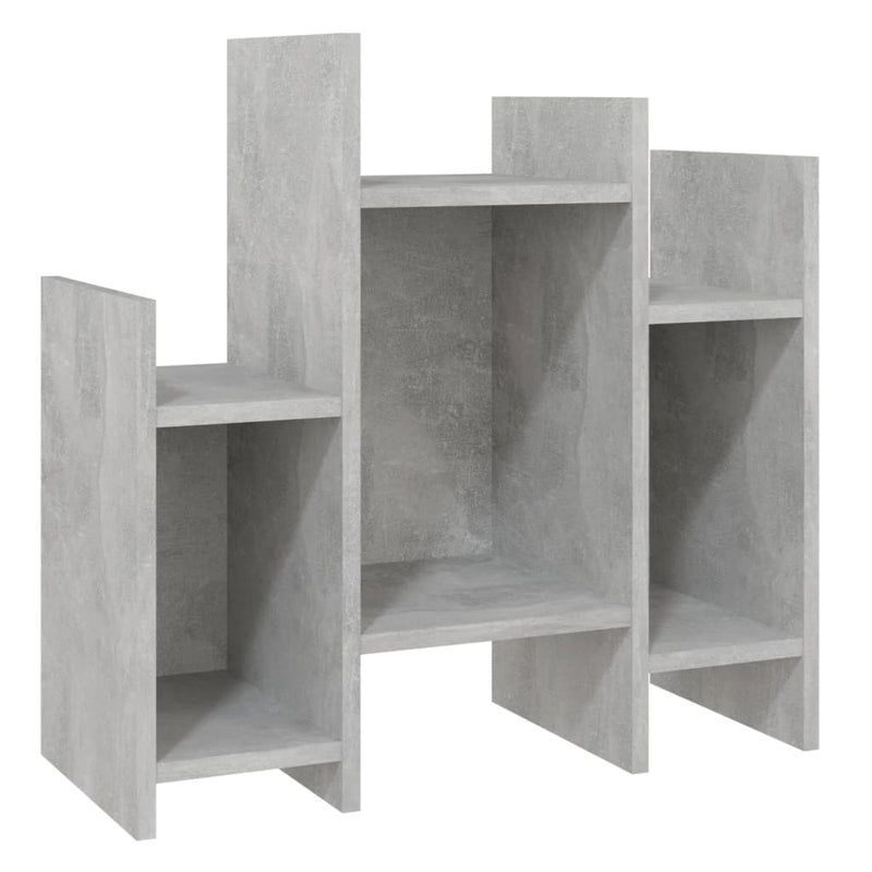 vidaXL betonszürke szerelt fa kisszekrény 60 x 26 x 60 cm