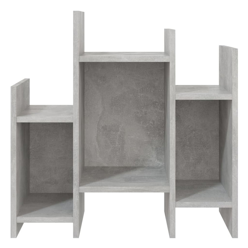 vidaXL betonszürke szerelt fa kisszekrény 60 x 26 x 60 cm