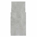 vidaXL betonszürke szerelt fa kisszekrény 60 x 26 x 60 cm