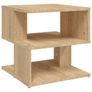 vidaXL sonoma-tölgy színű forgácslap kisasztal 40 x 40 x 40 cm