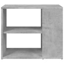 vidaXL betonszürke szerelt fa kisszekrény 60 x 30 x 50 cm