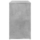 vidaXL betonszürke szerelt fa kisszekrény 60 x 30 x 50 cm