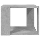 vidaXL betonszürke szerelt fa dohányzóasztal 40 x 40 x 30 cm