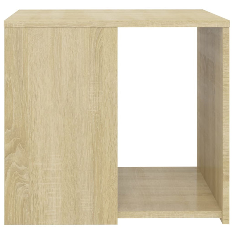 vidaXL sonoma tölgy színű szerelt fa kisasztal 50 x 50 x 45 cm