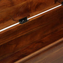 vidaXL tömör akácfa tárolóláda 110 x 35 x 41 cm