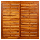 vidaXL tömör akácfa kerti dohányzóasztal 110 x 110 x 45 cm