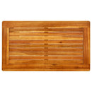 vidaXL tömör akácfa kerti dohányzóasztal 70 x 40 x 36 cm