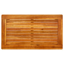 vidaXL tömör akácfa kerti dohányzóasztal 70 x 40 x 36 cm
