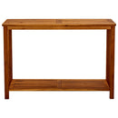 vidaXL tömör akácfa kerti tálalóasztal 110 x 40 x 75 cm