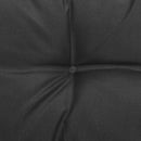 vidaXL tömör fenyőfa kerti sarokkanapé antracitszürke párnákkal