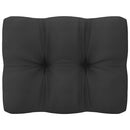 vidaXL 2 részes tömör fenyőfa kerti ülőgarnitúra párnával