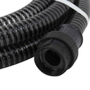 vidaXL fekete PVC szívótömlő PVC csatlakozókkal 1" 7 m