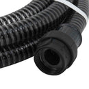 vidaXL fekete PVC szívótömlő PVC csatlakozókkal 1" 10 m