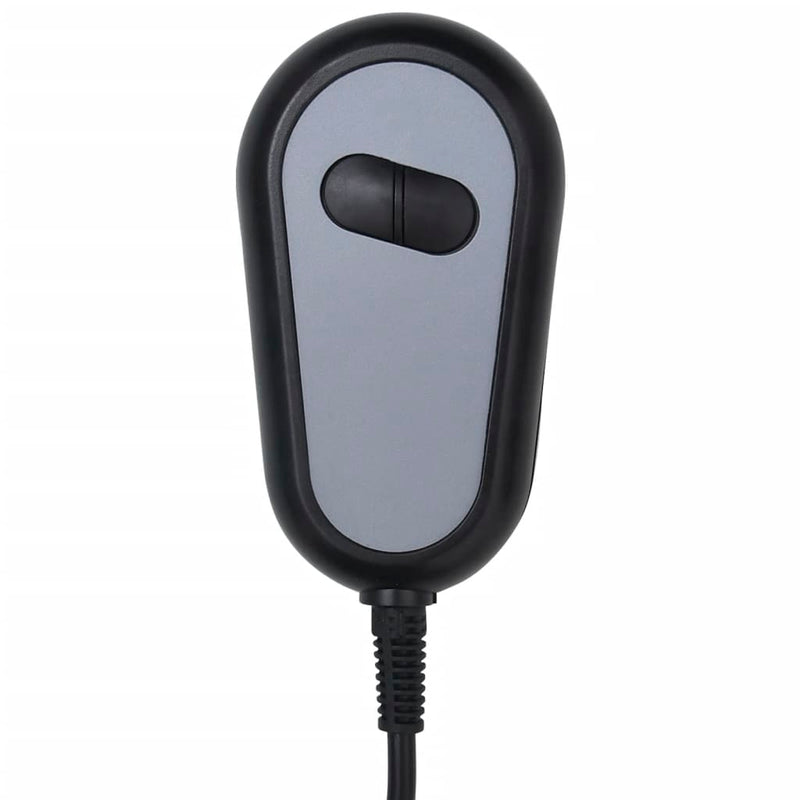 vidaXL barna szövet elektromos masszázsfotel