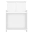 vidaXL fehér szerelt fa éjjeliszekrény 40 x 35 x 60 cm