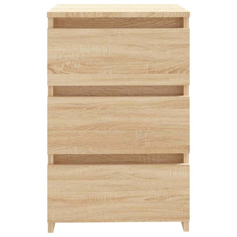 vidaXL sonoma tölgy színű szerelt fa éjjeliszekrény 40 x 35 x 62,5 cm