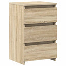 vidaXL 2 db sonoma tölgy színű szerelt fa éjjeliszekrény 40x35x62,5 cm