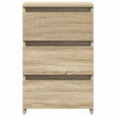 vidaXL 2 db sonoma tölgy színű szerelt fa éjjeliszekrény 40x35x62,5 cm