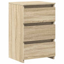 vidaXL 2 db sonoma tölgy színű szerelt fa éjjeliszekrény 40x35x62,5 cm
