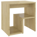 vidaXL 2 db sonoma tölgy színű szerelt fa éjjeliszekrény 40x30x40 cm