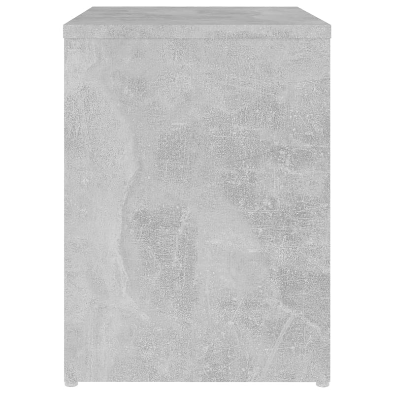 vidaXL betonszürke szerelt fa éjjeliszekrény 40 x 30 x 40 cm