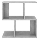 vidaXL betonszürke szerelt fa éjjeliszekrény 50 x 30 x 51,5 cm