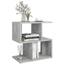 vidaXL 2 db betonszürke szerelt fa éjjeliszekrény 50 x 30 x 51,5 cm