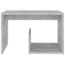 vidaXL betonszürke szerelt fa kisasztal 59 x 36 x 38 cm
