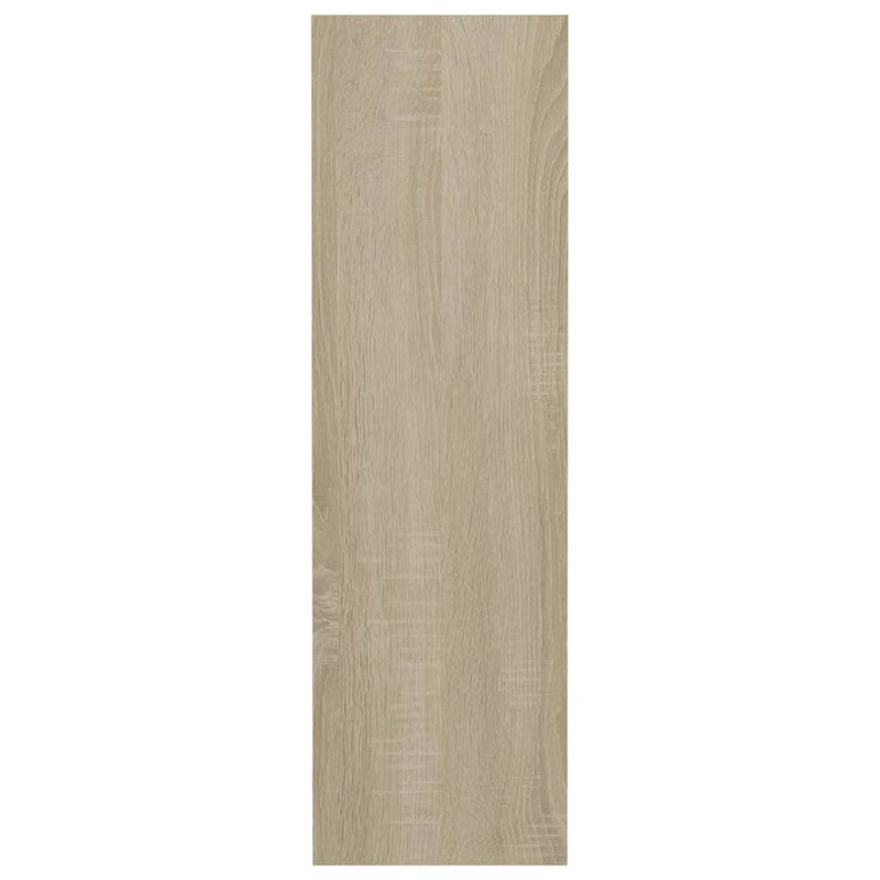 vidaXL 2 db sonoma-tölgyszínű fali cipősszekrény 60 x 18 x 60 cm
