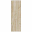 vidaXL 2 db sonoma-tölgyszínű fali cipősszekrény 60 x 18 x 60 cm