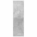 vidaXL betonszürke forgácslap fali cipősszekrény 60 x 18 x 60 cm