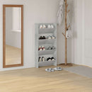 vidaXL 2 db betonszürke fali cipősszekrény 60 x 18 x 60 cm