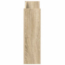 vidaXL 2 db sonoma-tölgyszínű fali cipősszekrény 80 x 18 x 60 cm