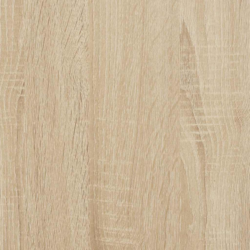 vidaXL 2 db sonoma-tölgyszínű fali cipősszekrény 80 x 18 x 60 cm