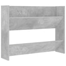 vidaXL 2 db betonszürke forgácslap fali cipősszekrény 80 x 18 x 60 cm