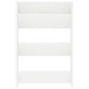 vidaXL 2 db fehér fali cipősszekrény 60 x 18 x 90 cm