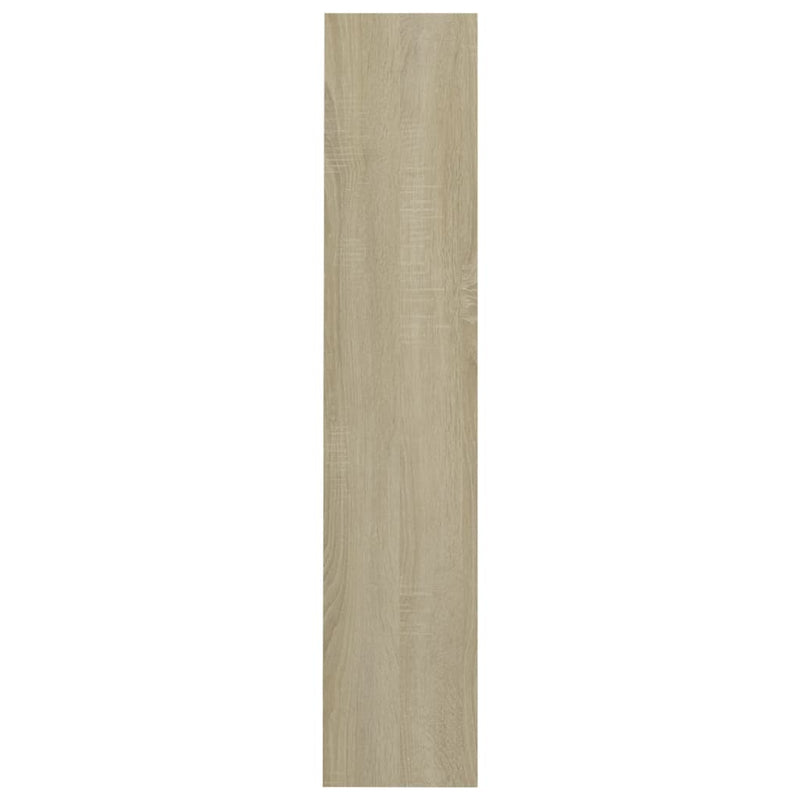 vidaXL 2 db sonoma-tölgy fali cipősszekrény 60 x 18 x 90 cm