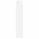 vidaXL 2 db fehér forgácslap fali cipősszekrény 80 x 18 x 90 cm