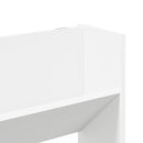 vidaXL 2 db fehér forgácslap fali cipősszekrény 80 x 18 x 90 cm