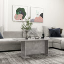 vidaXL betonszürke szerelt fa dohányzóasztal 103,5 x 60 x 40 cm