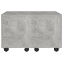 vidaXL betonszürke szerelt fa dohányzóasztal 60 x 60 x 38 cm