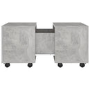 vidaXL betonszürke szerelt fa dohányzóasztal 60 x 60 x 38 cm
