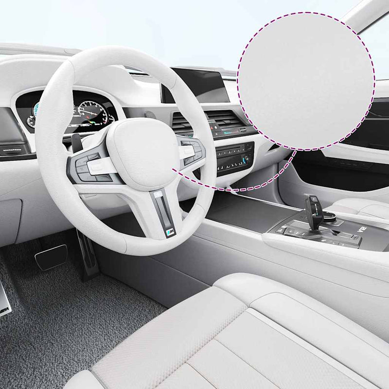 vidaXL 2 darab matt fehér autófólia 100 x 150cm