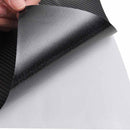 vidaXL 2 darab 4D-s fekete autófólia 100 x 150 cm + 50 x 150 cm