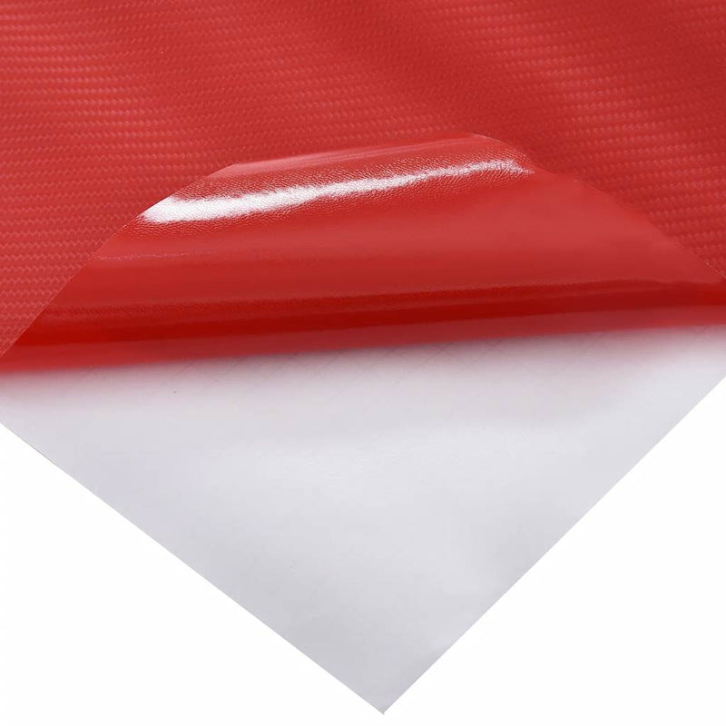 vidaXL 2 darab 4D-s piros autófólia 100 x 150 cm
