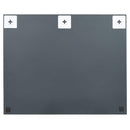 vidaXL keret nélküli téglalap alakú fali tükör LED-világítással