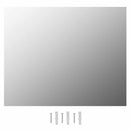 vidaXL keret nélküli téglalap alakú fali tükör LED-világítással