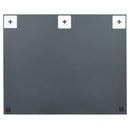 vidaXL keret nélküli téglalap alakú fali tükör LED-világítással