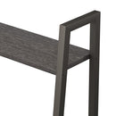 vidaXL 4 szintes fekete állópolc 56 x 35 x 140 cm
